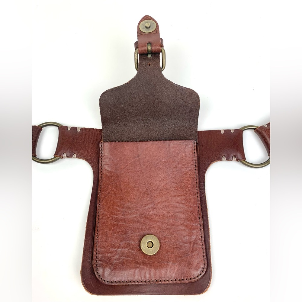 NWT Athleta leather Rio hip belt bag. - Picture 3 of 11